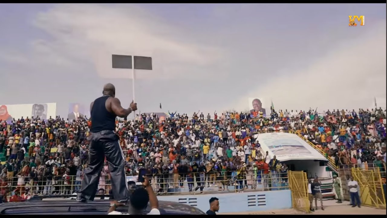 Harmonize Performance At Ccm Kirumba, Mwanza