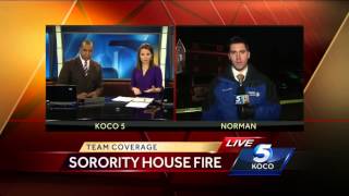Fire destroys OU sorority house