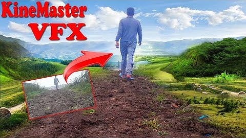 Kinemaster VFX editing ||  matte painting editing tutorial on mobile #kinemastervfxediting #2024