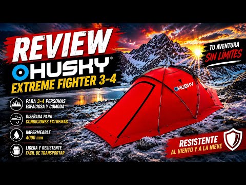 Husky Extreme Fighter 3-4 Tent ⛺ | Full Field Review 🔥 - YouTube