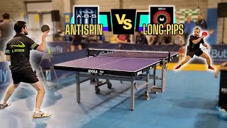 ATTACK ⚔️ DEFENSE | ANTI SPIN VS LONG PIMPLES | Table Tennis Tournament Match screenshot 4