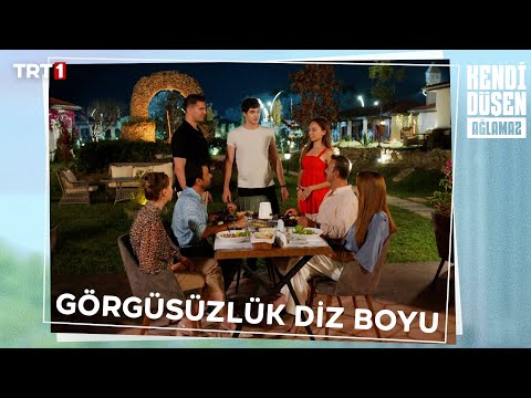 Salih ve ailesinin görgüsüzlüğü akşam yemeğine damga vurdu -  Kendi Düşen Ağlamaz 12. Bölüm @trt1