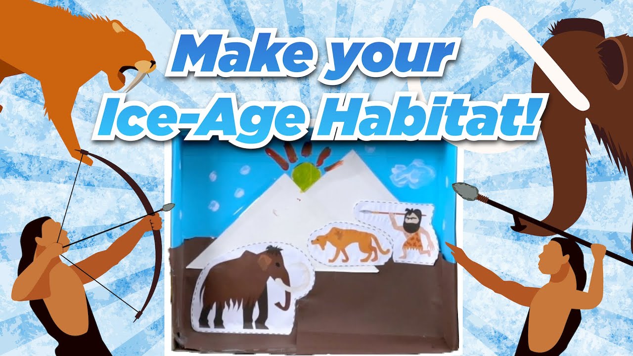 Dinosaur World Create your own Ice Age! DIY Home Experiment Arts
