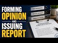 US CPA AUD: Audit Process Overview | Forming Opinion and Issuing Report