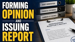 US CPA AUD: Audit Process Overview | Forming Opinion and Issuing Report