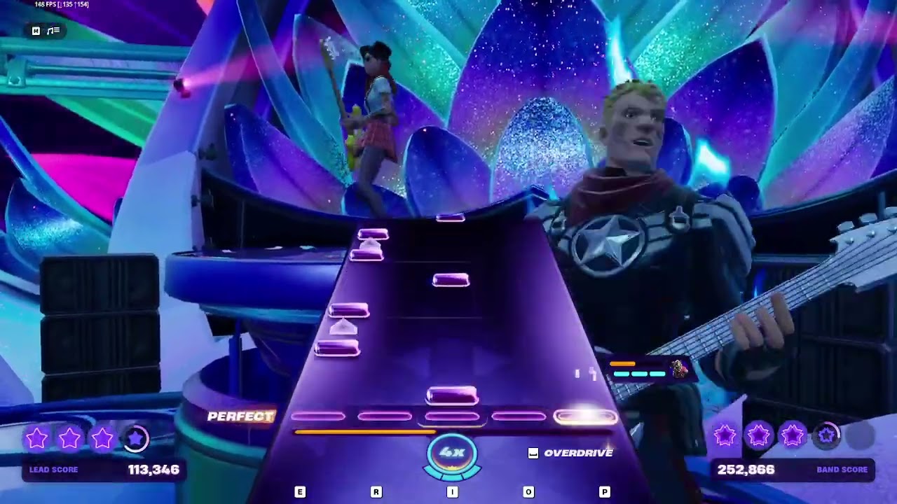 Fortnite Festival: Beyond the Flame Expert Lead Gold Star