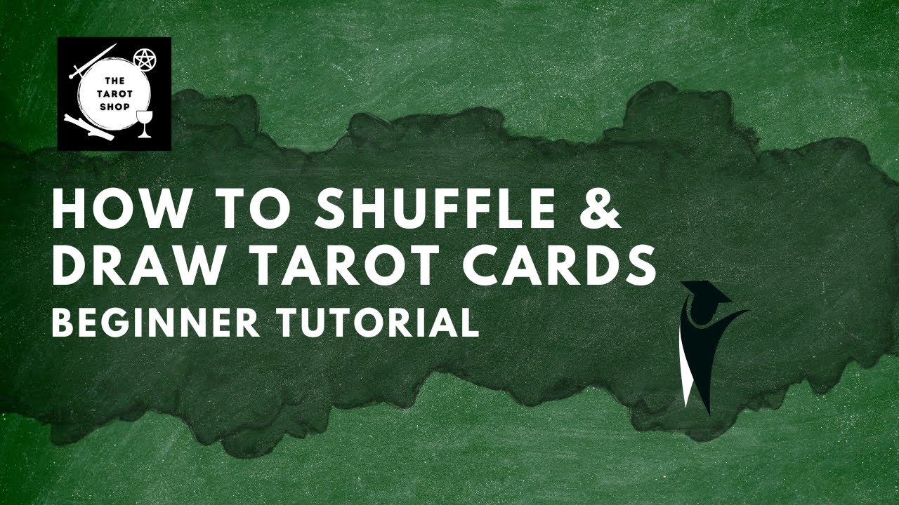 🔮How to Shuffle & Draw Tarot Cards | Beginner Tutorial 🔮✨