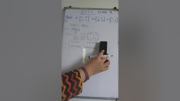 CLASS 9 Properties of Matrices w.r.t multiplication PART 1 EX 1.4 Q 5 (i,ii)