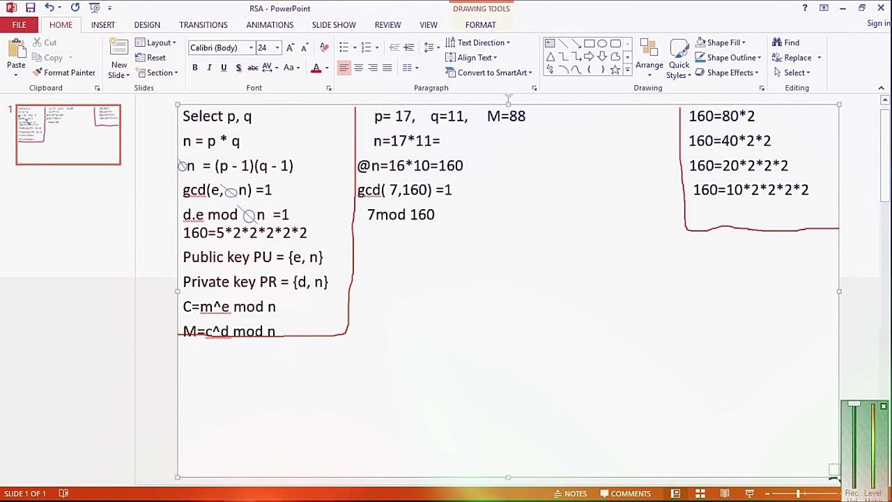 Rivest Shamir and Adleman (RSA) with example urdu hindi | Rivest,Shamir and Adleman lecture | part45