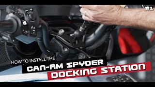 How to Install the Can-Am Spyder F3 Limited 12 Volt Docking Station