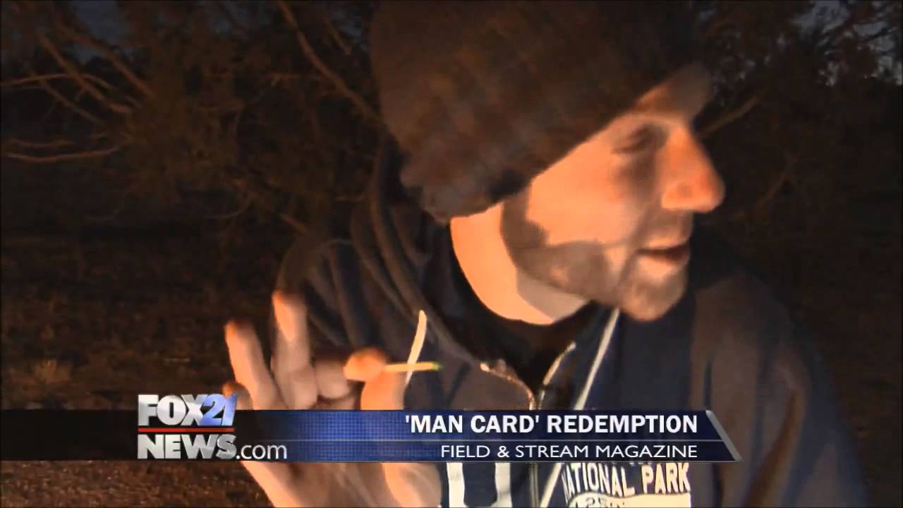 John Martin goes camping to get his man card back