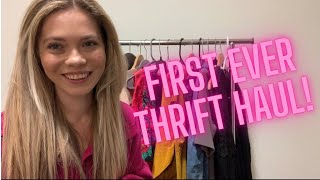 My Inaugural Thrift Haul, Featuring Rothy's, Cinq a Sept, and Johnny Was!