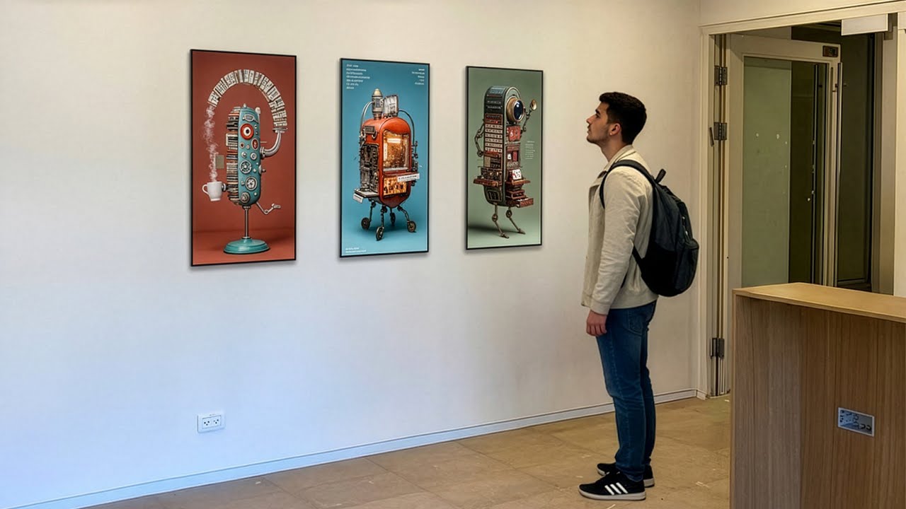 Artificial Nostalgia | AI-Generated Installation by Addy Feuerstein