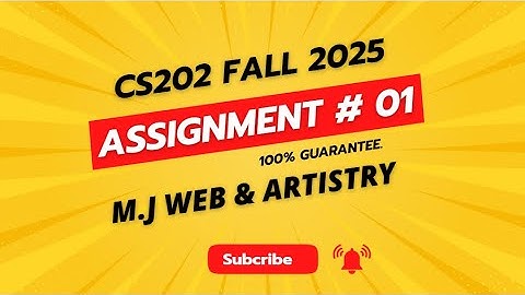 CS202 Assignment 1 Solution Spring 2025 | Step-by-Step Guide (100% Correct Guarantee)