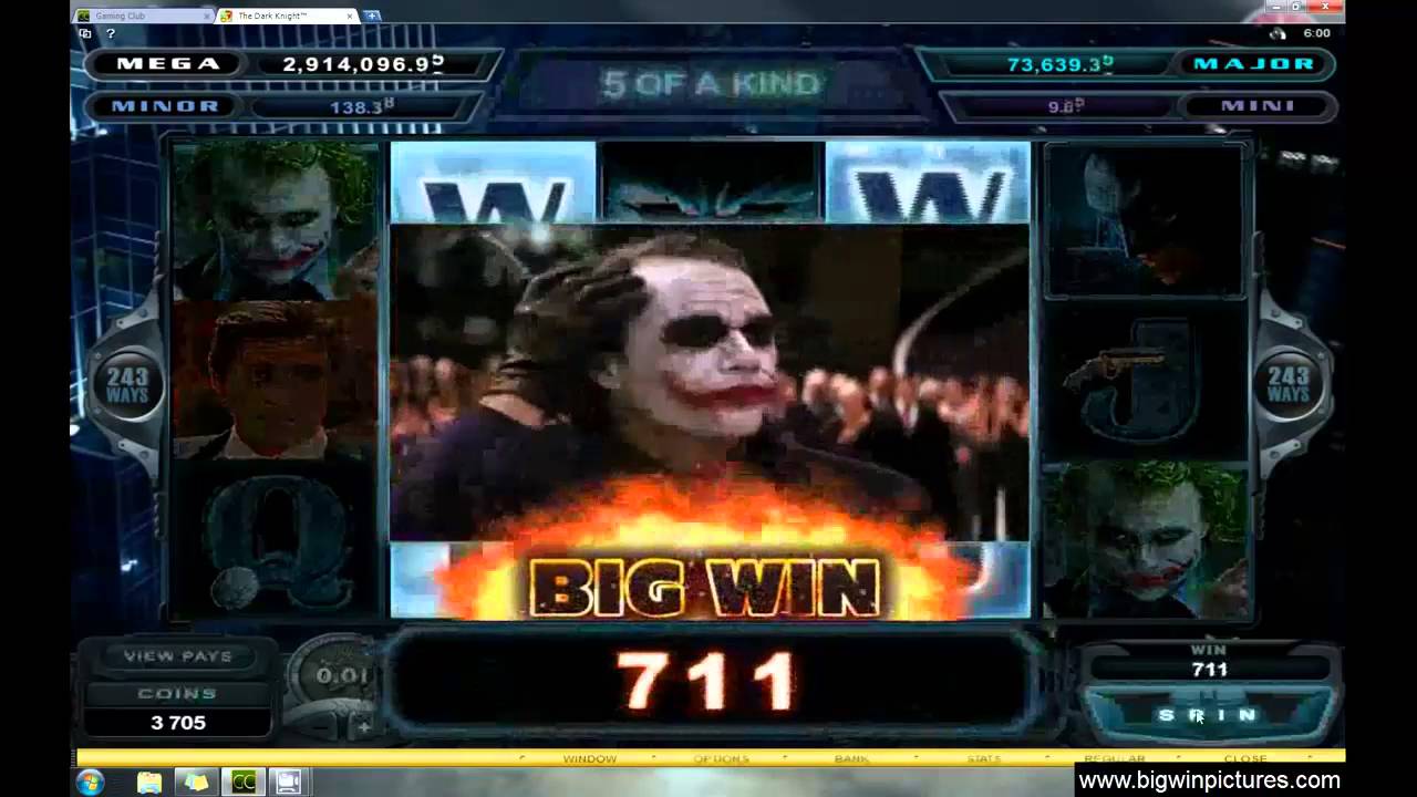 Лудовод 2016. Слот The Dark Knight. x350 Big Win- LudoStream.Ru