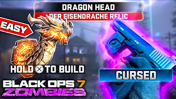 Hoe je Dragon Relic kunt ONTGRENDELEN in de Cursed Mode Black Ops 7 Zombies Ashes of the Damned D...