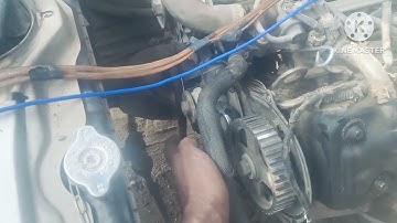 What is the damage caused by Maruti Omni timing belt breaking video