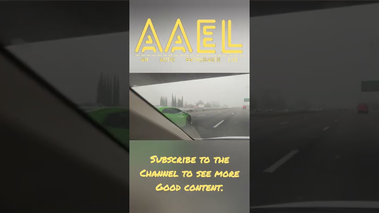 Lamborghini Performante and Ferrari California Spotting 