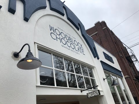 M&M VISIT WOODBLOCK CHOCOLATE MANUFACTORY, PORTLAND, OREGON