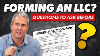 8 Questions to Ask BEFORE You Set Up Your LLC