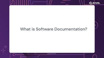 What is software documentation ?
