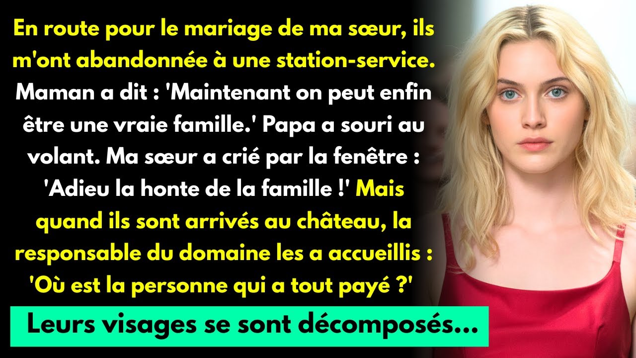« Appelez-moi un taxi, s’il vous plaît. » Ma voix était étonnamment ferme pour quelqu’un qui venait d’être abandonnée sur le parking d’une station-service, le jour du mariage de sa sœur. La...