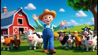 El Viejo MacDonald Tenía Una Granja en Sun | Spanish Nursery Rhyme for Kids | Bab