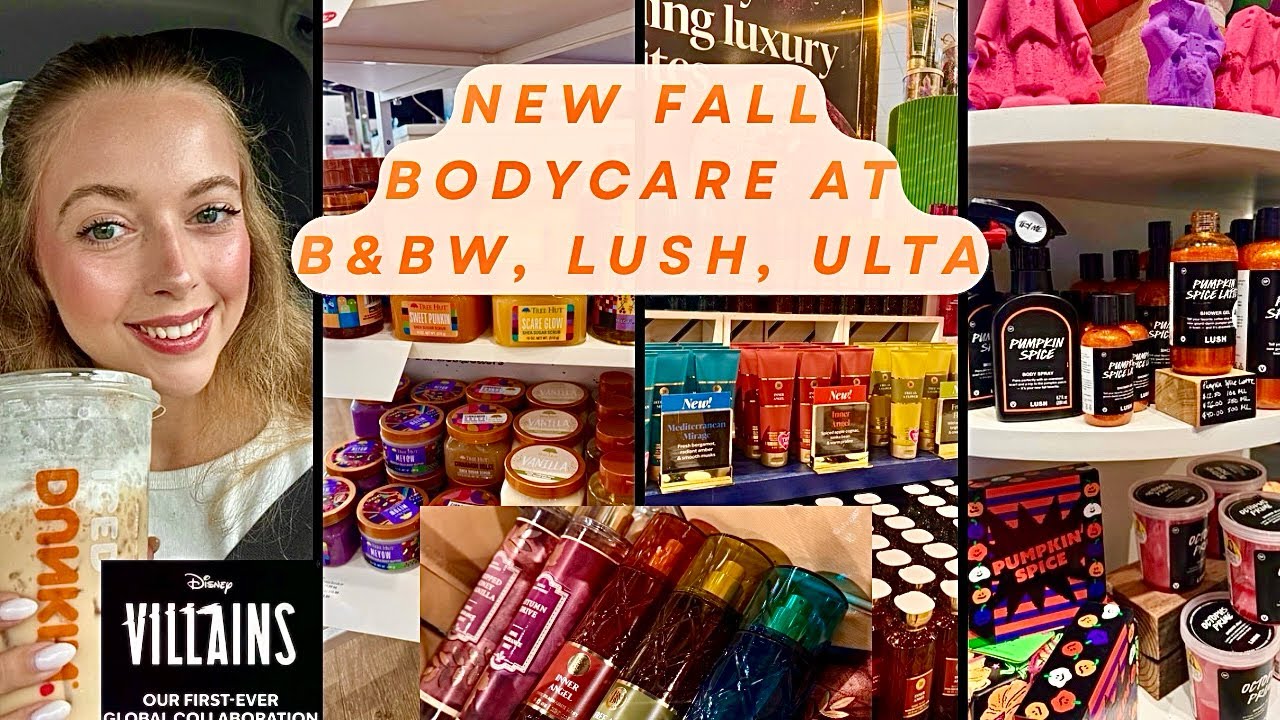 NEW Fall Body Care at Bath & Body Works, LUSH, and Ulta!🍁+ B&BW DISNEY Villains Sneak Peek!