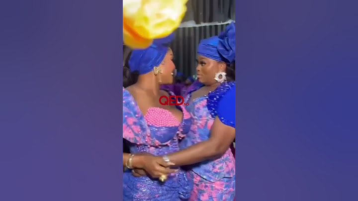 Funke Akindele, Iyabo Ojo having a nice time at an event #qedng #theayoola24