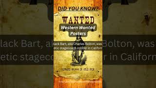 Western Wanted Posters