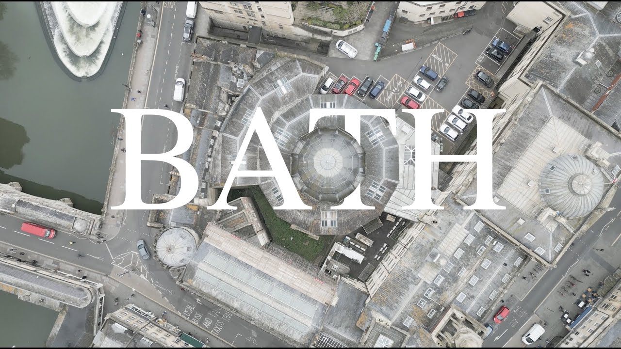 Bath Spa - Drone Flight in 4K - Unique Media Group