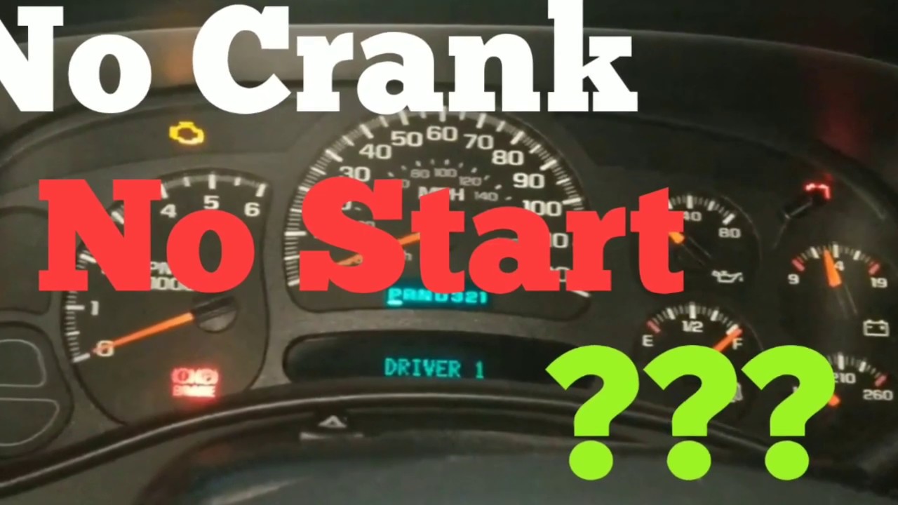 No Start Diagnosis 2001 Chevy Avalanche Won T Crank 1 Click Fixed Youtube