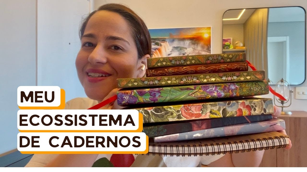 Os cadernos que me acompanharam em 2025