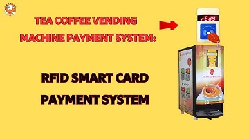 Rfid smart card system for  Coffee Vending machine | ECA4015
