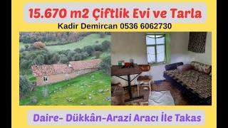 Takasa Açık Çiftlik. 15.670 M2 Çiftlik Evi Ve Mera İçin Tarla 2.500.000 Balıkesir Balya