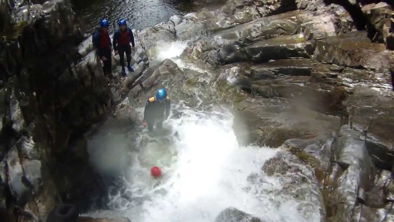 Nae Limits Upper Bruar Canyoning