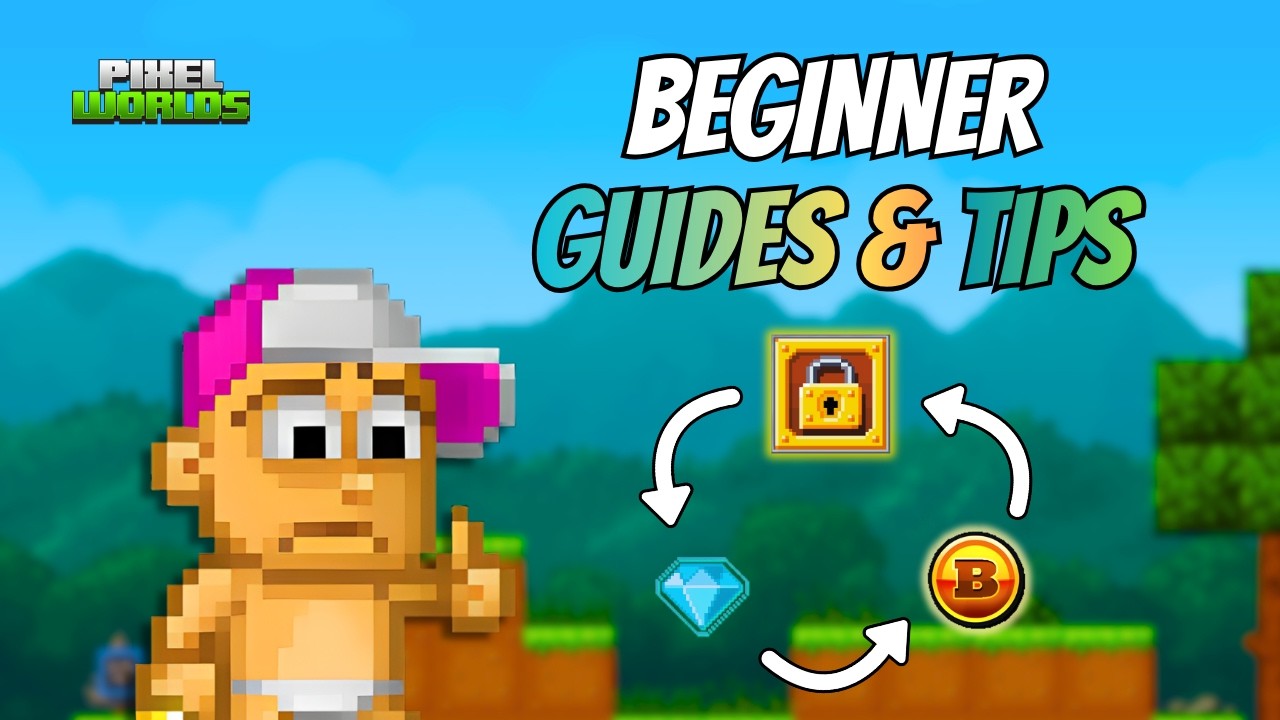 Pixel Worlds | Beginner Tips & Early Game Progression Guide (Relaunch ...