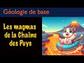 Les magmas de la chane des puys