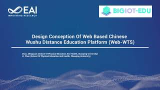 Design Conception Of Web Based Chinese Wushu Distance Education Platform (Web-Wts) screenshot 2