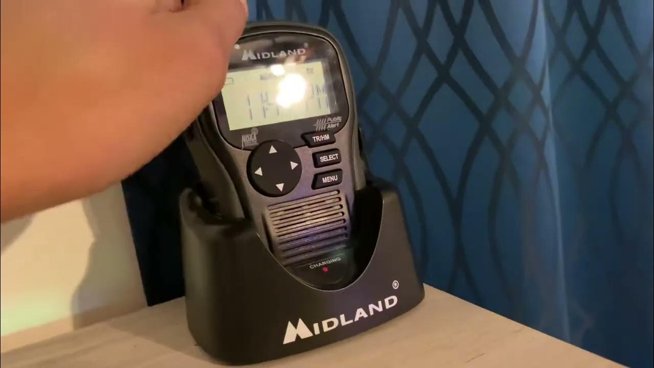 Weather Radio review on the Midland HH54VP2 YouTube