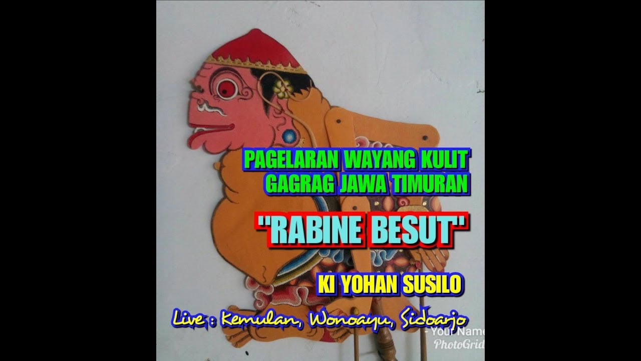 Wayang JawaTimuran Ki Yohan Susilo 