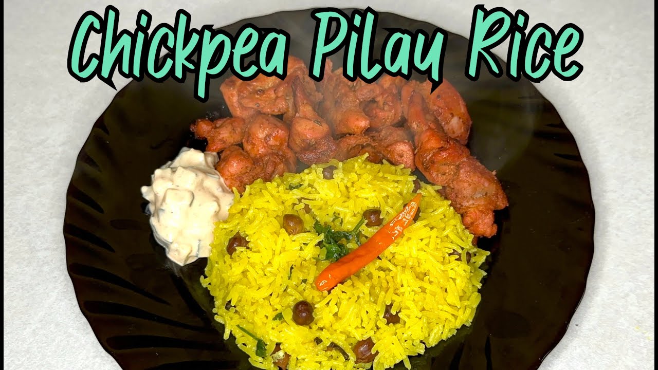 Chana Pulao Recipe Black Chickpea Pilau Rice YouTube