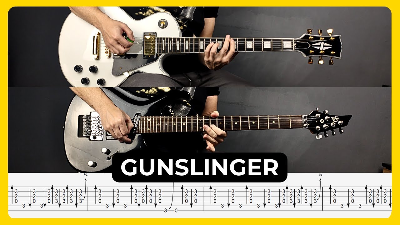 Gunslinger - Avenged Sevenfold | Tabs | Guitar Lesson | Cover | Tutorial | Solo | All Guitar Parts Gunslinger - Avenged Sevenfold | Tabs | Guitar Lesson | Cover | Tutorial | Solo | All Guitar Parts