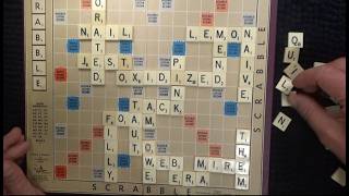 ASMR - Whispering While Playing Scrabble- Australian Accent - Making Words on a Scrabble Board