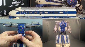 How to transform masterpiece shouki MPG transformers takara trainbot & ginou mpg 01 & 07 raiden