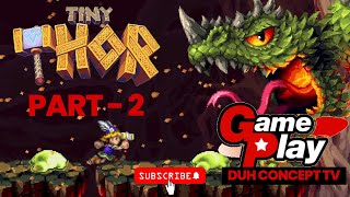 Tiny Thor -PART 2  -Retro Akciona Avantura #LiveStream #TinyThor #NintendoSwitch #IndieGames