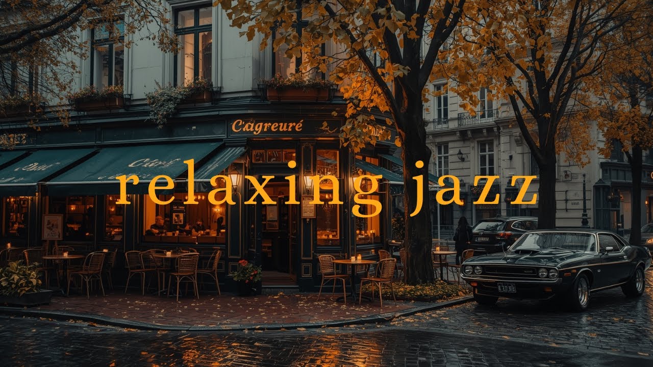 Morning Jazz Music ☕ Rainy Ambience Coffee Shop with Classic Jazz for Work