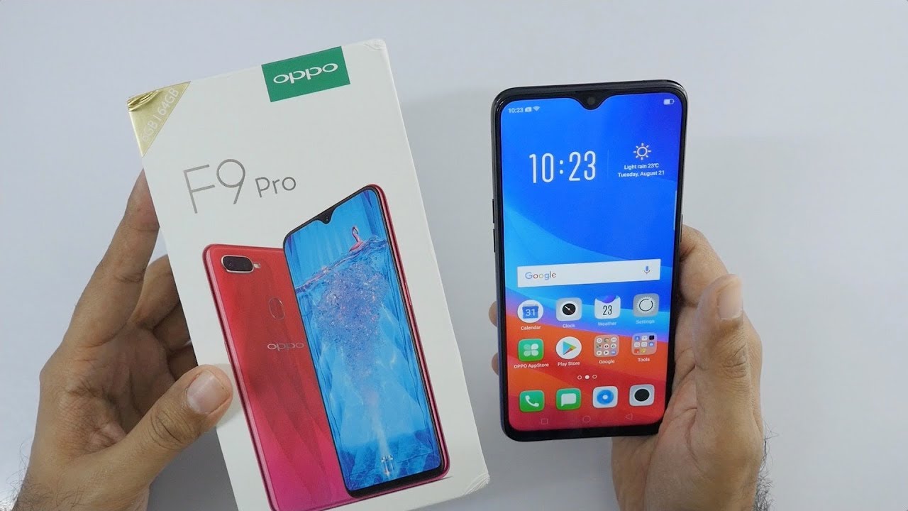 Oppo F9 Pro Unboxing & Overview (Indian Unit) - YouTube