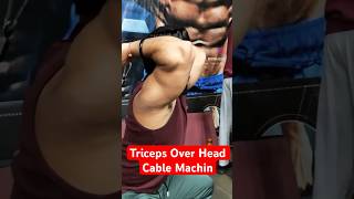 Triceps Overhead Workout Over Head Triceps Cable Machine Breast Expansion Giantess Inflation Belly