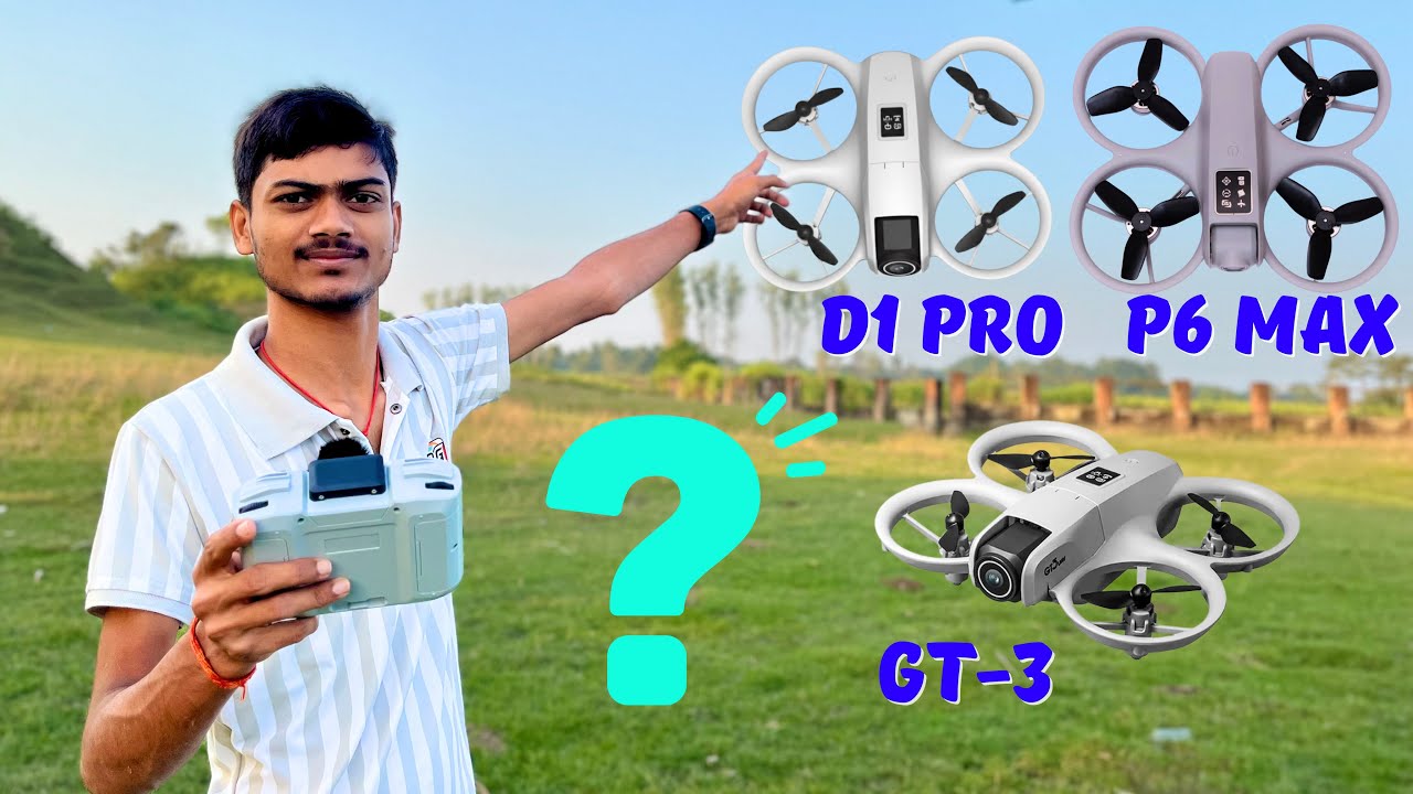 Top 3 Budget Drones Comparison Under ₹5000 | GT3, D1 Pro, P6 Max All Mini Drone Comparison Best ?